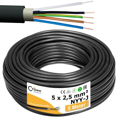 Nyy 5x2 5mm - nyy-j, 5m