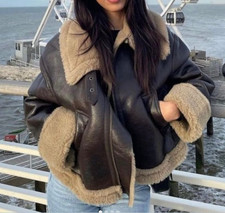 Zara doppelseitige biker jacke - doppelseitige,