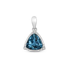 London Blautopas und Diamant