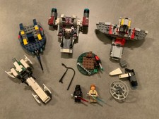 Lego Star Wars Figuren und Raumschiffe Konvolut 