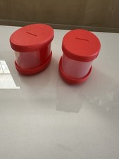 Tupperware Orient Express, Gewürzbehälter, Rot, 2 Stück