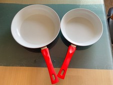 GENIUS CERAFIT Pfanne Pfannenset 2 Stück neuwertig 24cm und 28 cm