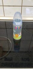 Blaue motiv trinkflasche - trinkflasche,