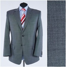 Herren Pin Check Blazer 42 S