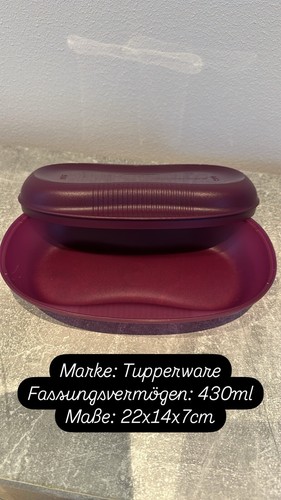 Box von tupperware lila - von,