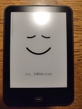 Tolino Vision 4 HD - Schwarz eBook Reader gebraucht Hintergrundbeleuchtung Ladek