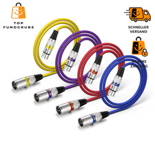 XLR-Kabel 1M 4er Pack