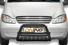 Frontbügel SCHWARZ mit Blech