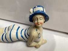 Dekofigur Frau Gebraucht Große: 21x5, 5 Cm Kunststoff Sehr Gut Zustand