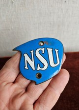 VINTAGE EMAILLE MOTORRAD TANK