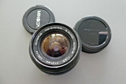 Olympus zuiko auto 3 5 - auto-w, 21/3,5
