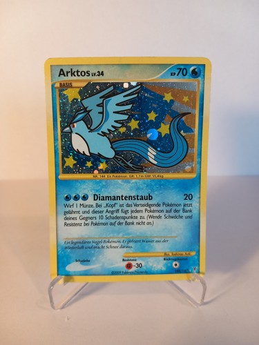 Pokemon arktos holo - lv.34,