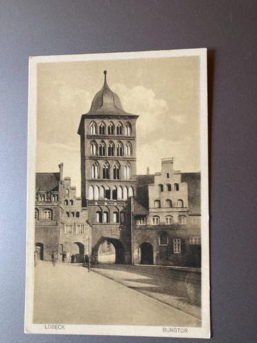 Ansichtskarte lübeck - ansichtskarte,