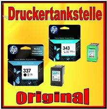 Original HP Nr. 343 337 Sparpaket C9364 C8766 Deskjet 5940 Photosmart C4140 TOP