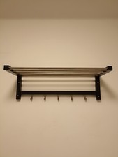 Hutablage, schwarz, 79 cm