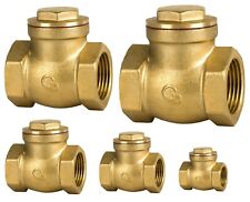 Rückschlagklappe Messing 1/2"