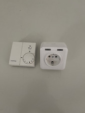 Raumregler Funk 868 MHz, Temperatureinstellung und Schalter Sender u. Empfänger