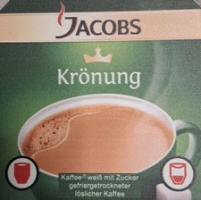 Klix Jacobs Kaffee Weiß mit