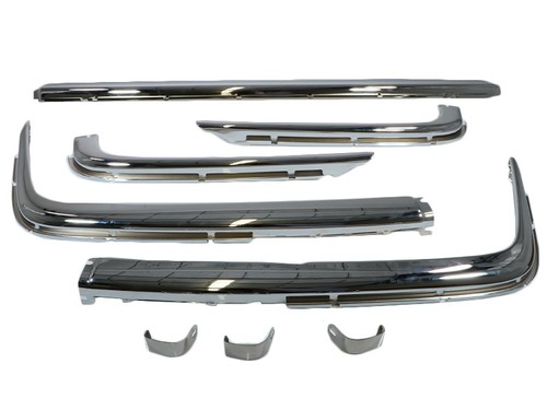 Chromschalen set vorne und - set,