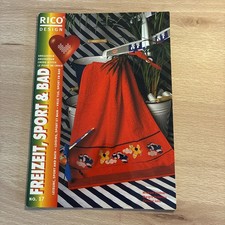 Rico Design Stickheft Bd 17 Freizeit, Sport & Bad Sticken Handarbeit Kreuzstich