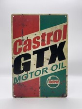 Blechschild Castrol GTX
