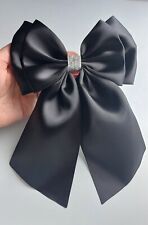 Abnehmbare Schleife schwarz