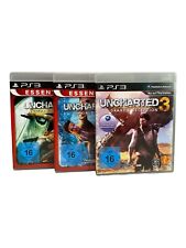 PS3 Spiel Uncharted Teil 1-3 - Drakes Schicksal - Among Thieves - Deception
