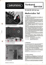 Service Manual für Grundig TK