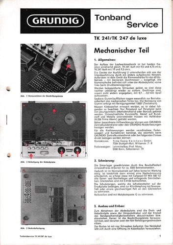 Service manual für - service,