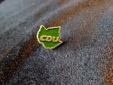Pin cdu grün - klein, 13x14mm