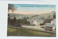 Ak Dorfchemnitz b. Dresden Bahnhof + Hermann Krehers Stuhlfabrik