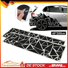 2Stk Camouflage Aufkleber Set Camo Aufkleber Sticker Auto Dekor Tuning Dreieck