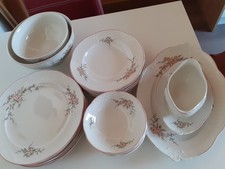 ?Villeroy&Boch Rosette Speiseservice Konvolut Komplett f. 6 Pers.  22-tlg. top