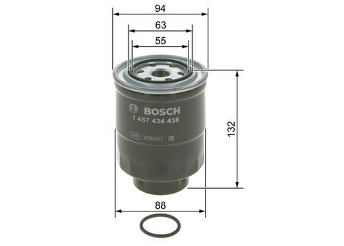 Bosch kraftstofffilterbox - bosch, 1