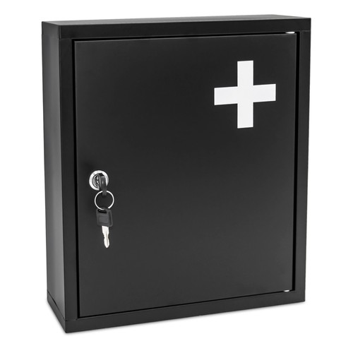 Metall medizinschrank schwarz - medizinschrank,