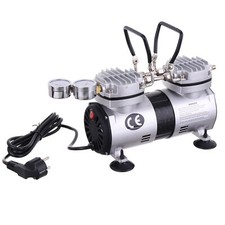 Zweikolben-Airbrush-Kompressor