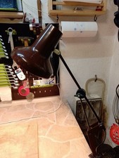 DDR Schreibtischlampe Klemmleuchte Funktionstüchtig
