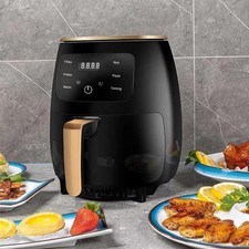 Heißluftfritteuse 6L Backofen Dörrautomat Grill Heissluftfritteuse Air Fryer DHL