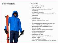 Norrona Lofoten Gore-Tex Skijacke Herren, Größe L, leichte Jacke
