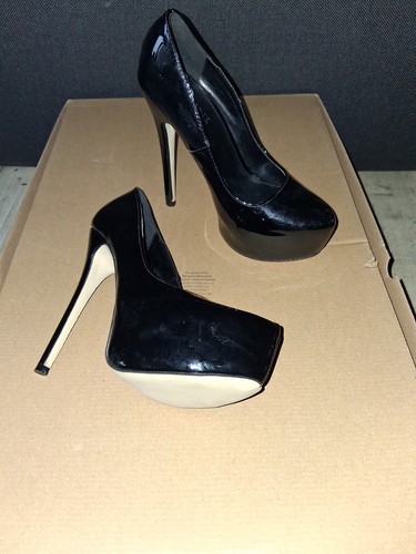 Plateau high heels - high,