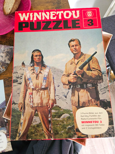 Winnetou puzzle 60er jahre 360 - jahre,