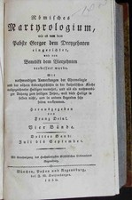 Römisches Martyrologium, wie