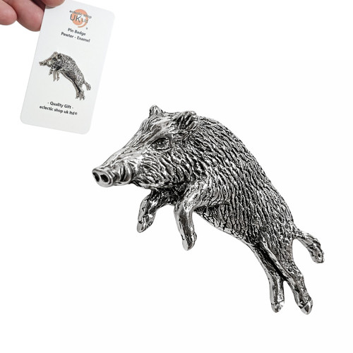 Wildschwein anstecknadel - wildschwein,
