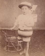 Viktorianisches CDV Foto Junge
