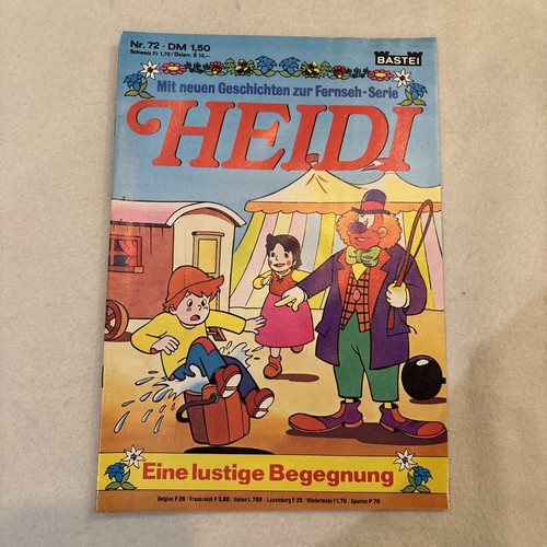 Heidi comicheft 72 eine - heidi,