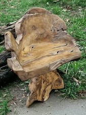 Teak wurzelholz stuhl - wurzelholz,