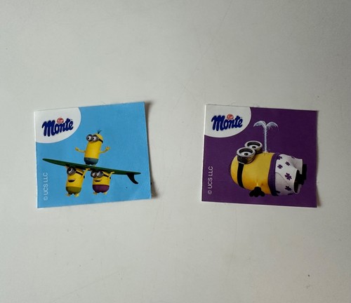 Monte minions sticker snack - monte,