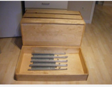 ⚜️ 1x IKEA komplement schublade vollholz Birke für Pax 100cm Schrank