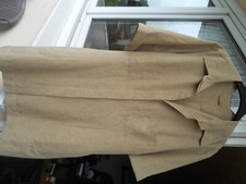 HIRSCH Mantelkleid 44/46 beige Minikleid