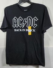 AC/DC Mens Large Back In Black